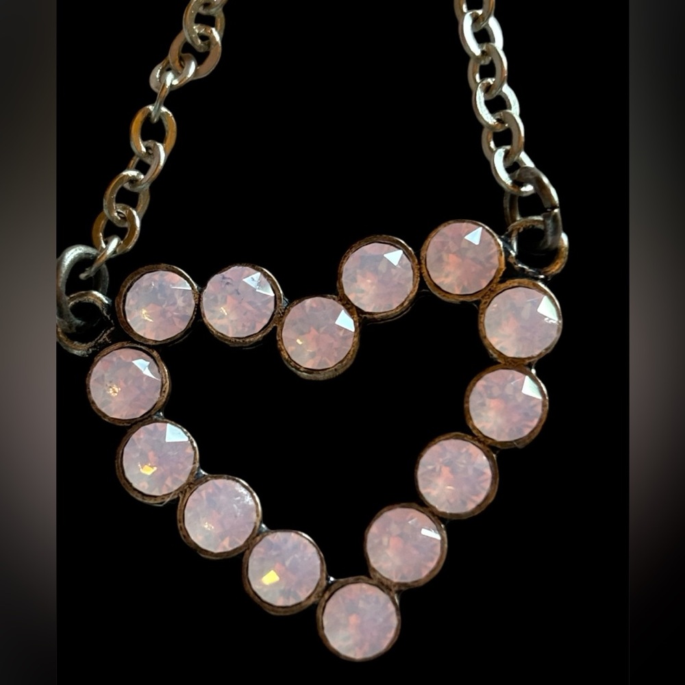 Swarovski Crystal Heart Necklace - NWT